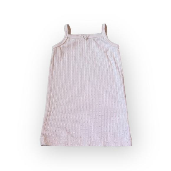 Jamie Kay Soft Pink Cotton Pointelle Cami - Picture 2 of 4